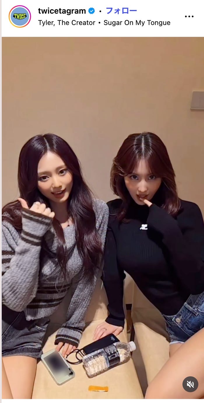 TWICE Instagramより