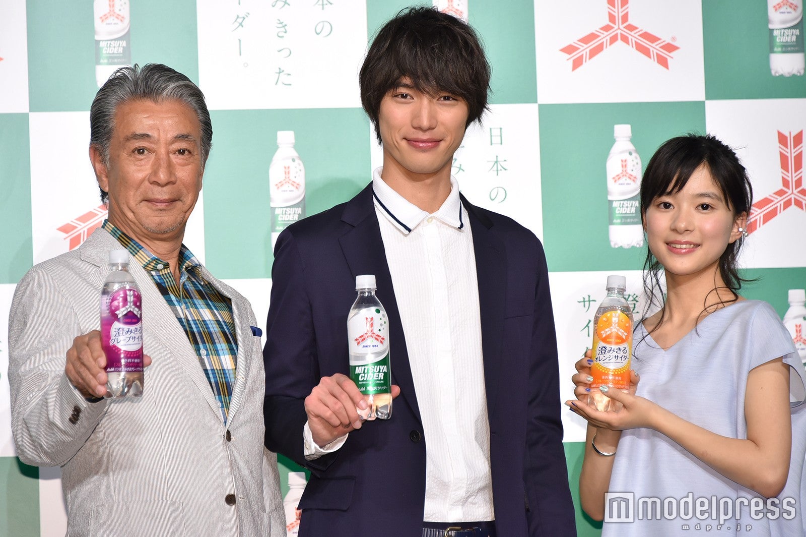 高田純次、福士蒼汰、芳根京子（C）モデルプレス