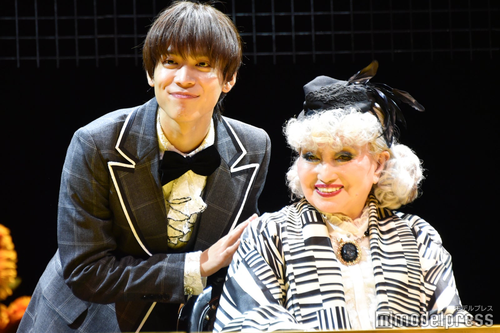 60歳差恋愛を演じた松島聡、黒柳徹子（C）モデルプレス