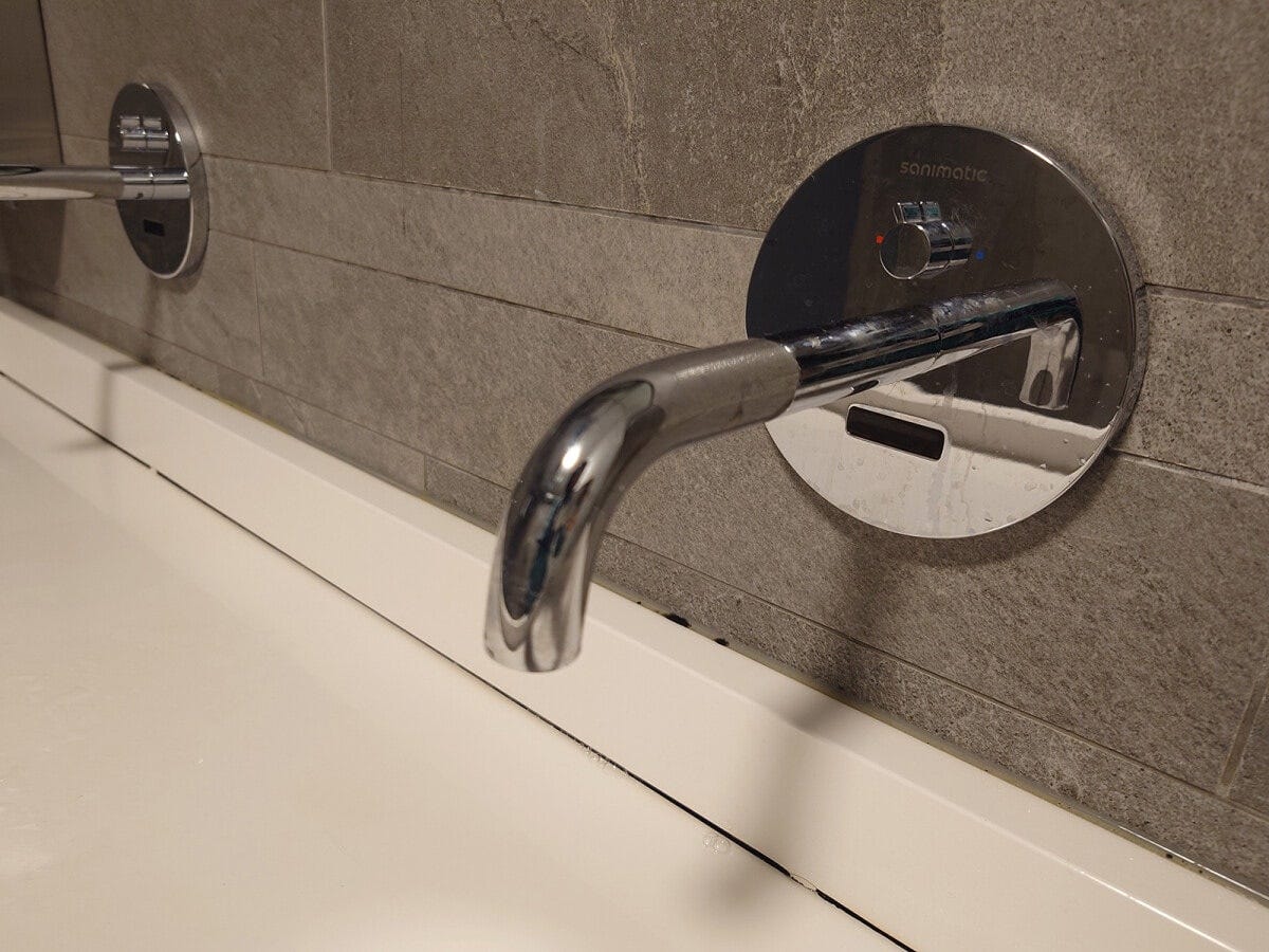 センサー式の蛇口が主流