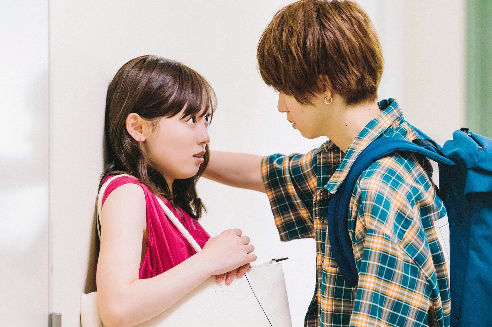 福原遥、小越勇輝／「コーヒー＆バニラ」第2話より（写真提供：MBS）