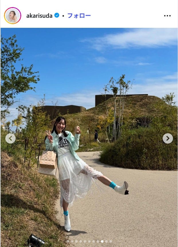 須田亜香里Instagramより