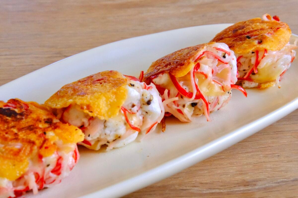 ロバート馬場 カニカマのチーズ焼き