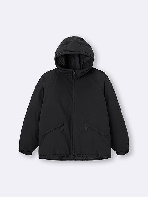 GU ウォームパデッドパーカ GUのウォームパデッドパーカ