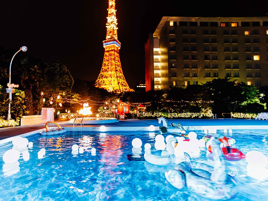 東京プリンスホテル CanCam×Tokyo Prince Hotel Night Pool