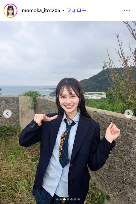 伊藤百花Instagramより