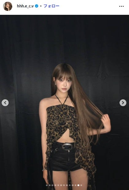 HONG EUNCHAE Instagramより