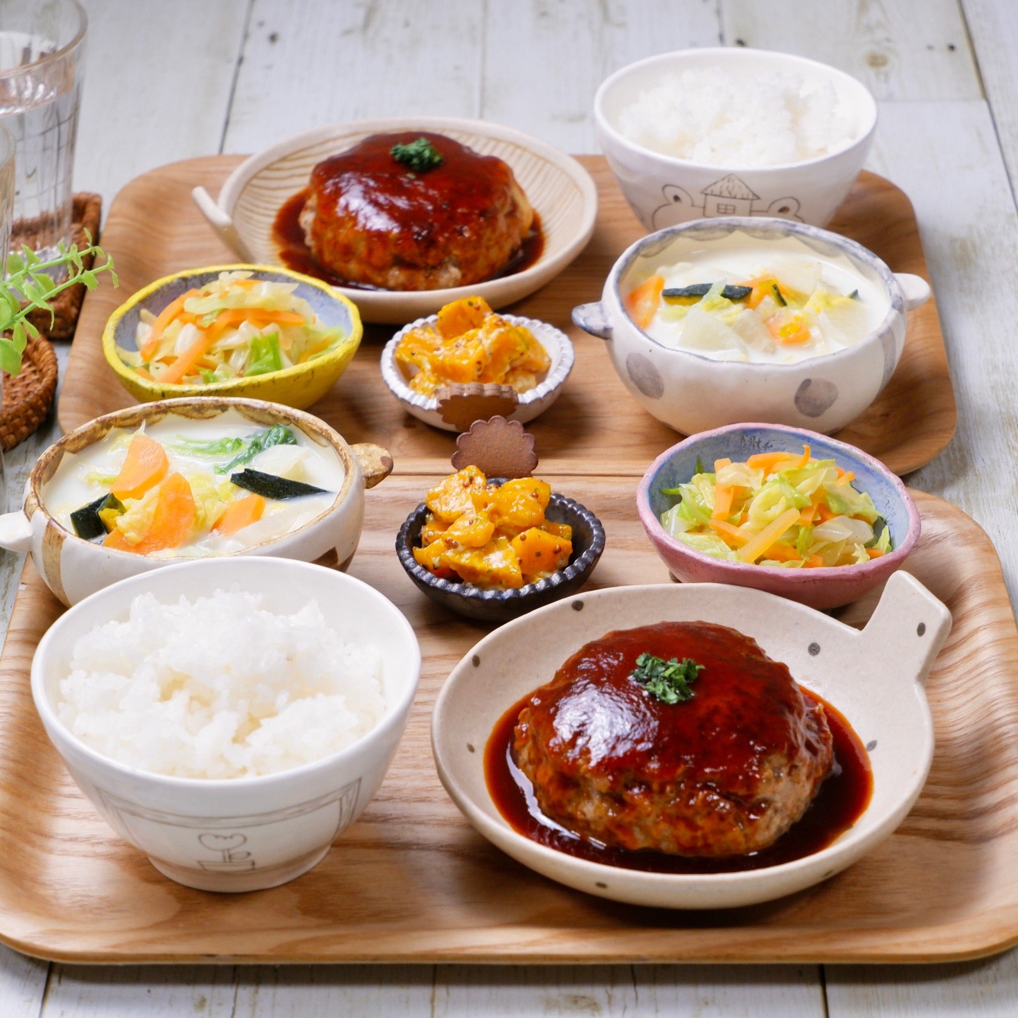 RINATYの献立の一部（提供写真）