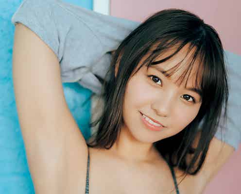 NMB48本郷柚巴、ふっくら美バスト全開 春の沖縄で撮り下ろし