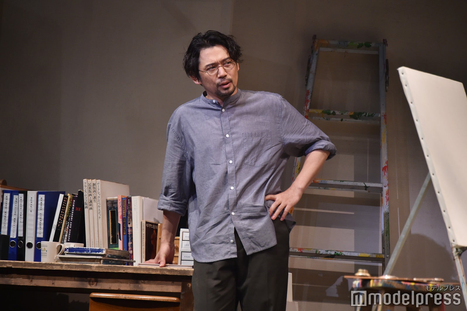 岡田義徳／「染、色」フォトコールより（C）モデルプレス