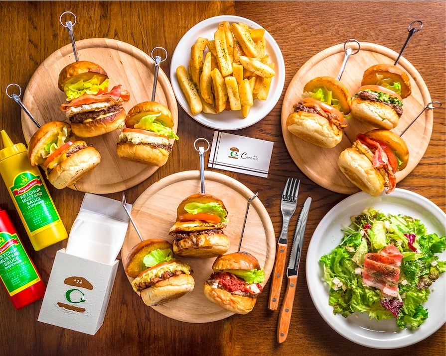 ミニバーガー専門店「クール（Coeur）」／画像提供：株式会社 Coeur