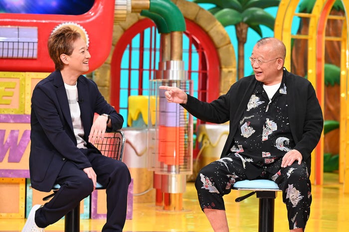 中居正広、笑福亭鶴瓶(C)日本テレビ