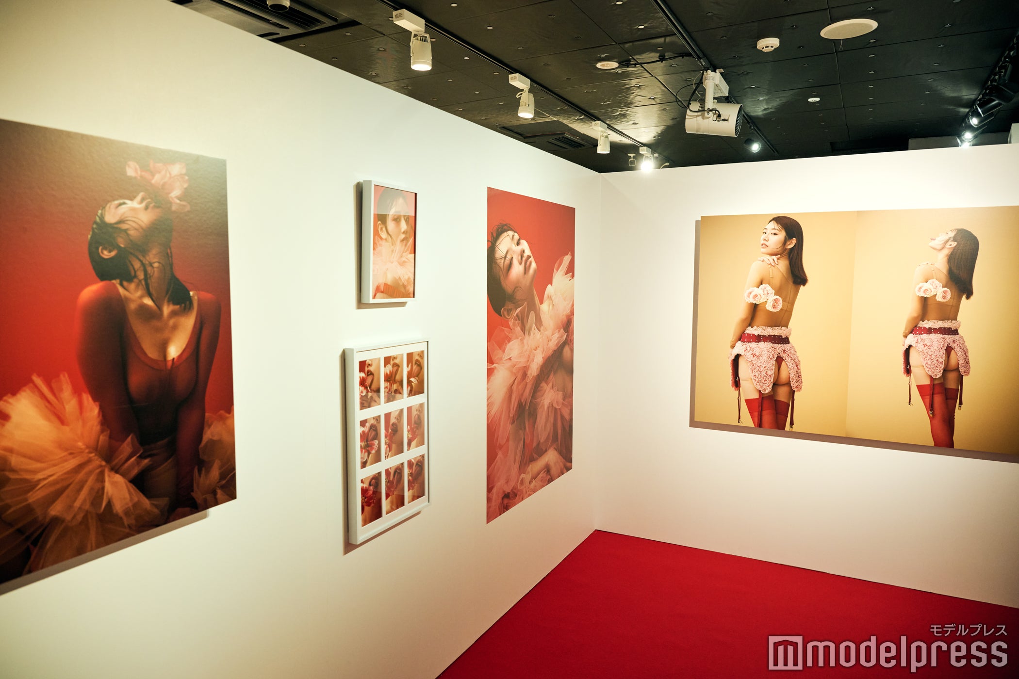 動画のような連続した写真展示も（C）モデルプレス