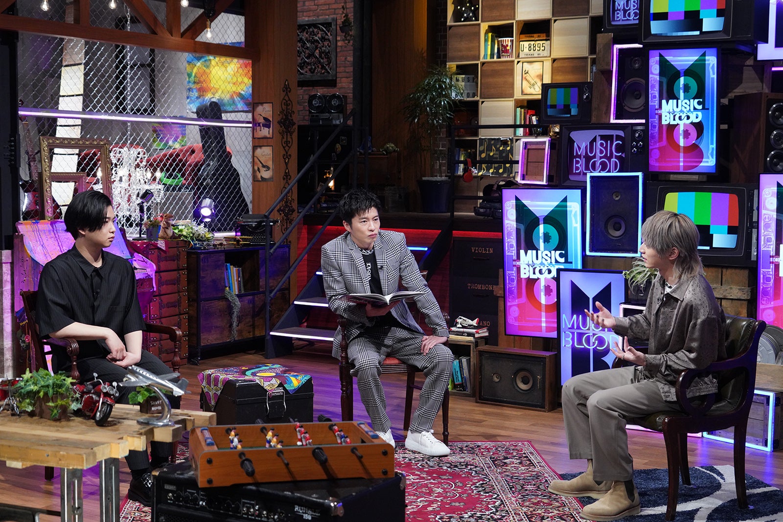 千葉雄大、田中圭、SKY-HI（C）日本テレビ