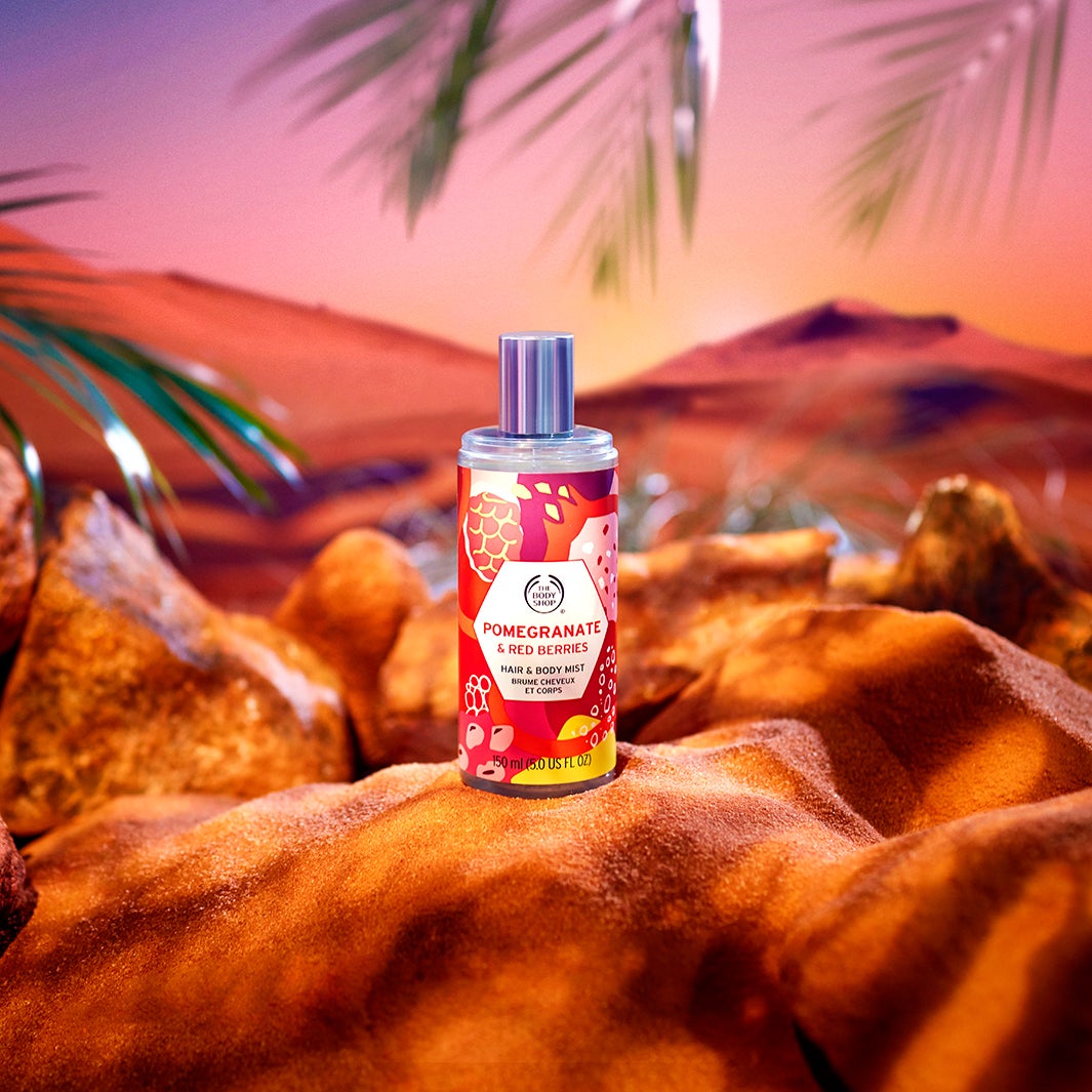 「ヘア＆ボディミスト ポメグラネート＆レッドベリーズ」※プレゼントの対象ではありません（提供写真）