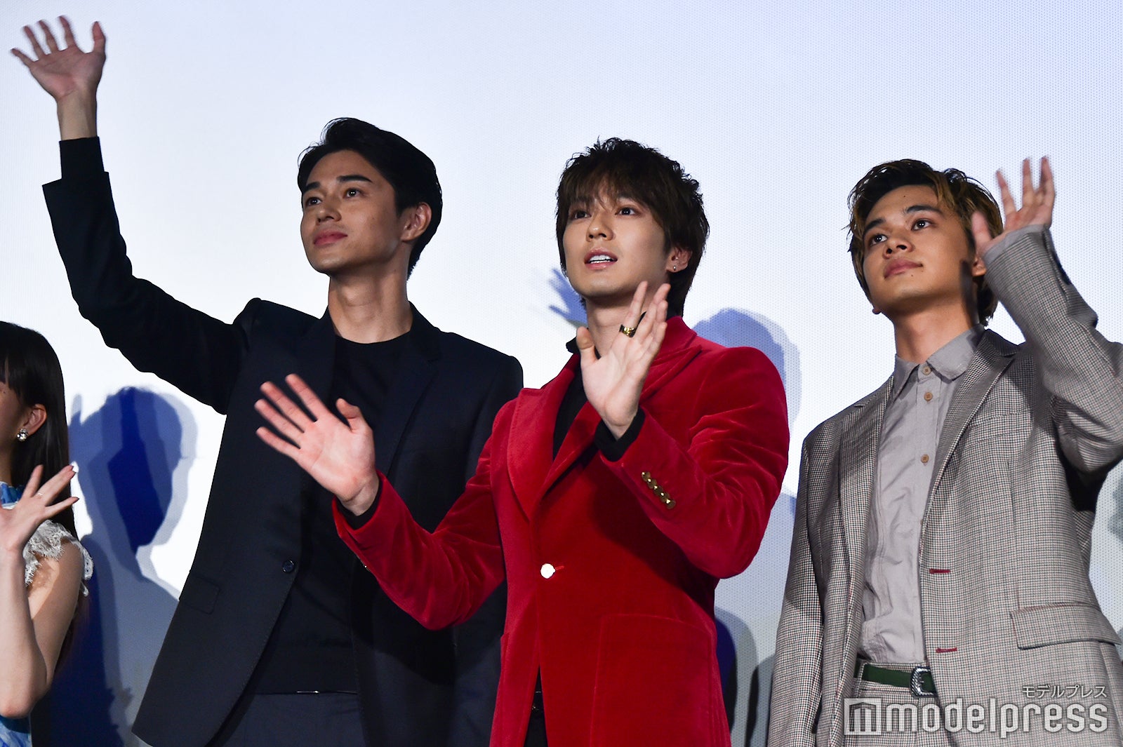 東出昌大、新田真剣佑、北村匠海 （C）モデルプレス