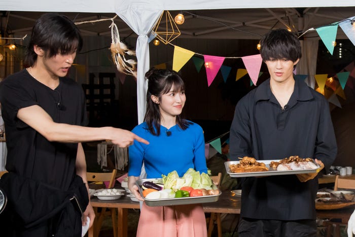 目黒蓮、福本莉子、佐野勇斗(C)TBS