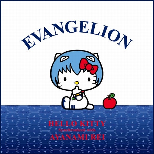 綾波レイ×ハローキティ/EVANGELION (C)khara
(C) 1976, 2012 SANRIO CO.,LTD. TOKYO, JAPAN (L)