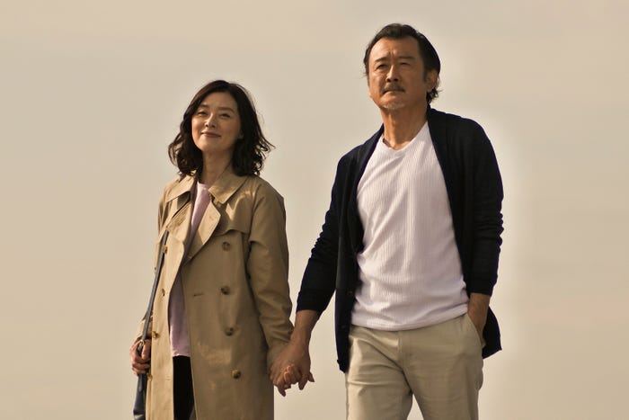 大塚寧々、吉田鋼太郎/「おっさんずラブ」第5話より(C)テレビ朝日