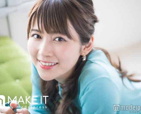 <女子アナの“素”っぴん>竹内友佳アナ、こだわりメイクテクとは?「フジテレビ×モデルプレス」女性アナウンサー連載