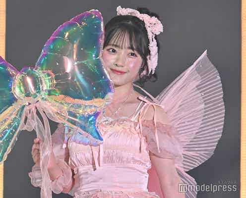 CUTIE STREET川本笑瑠、妖精衣装×大きなリボンステッキがキュート【IDOL RUNWAY COLLECTION 2025】