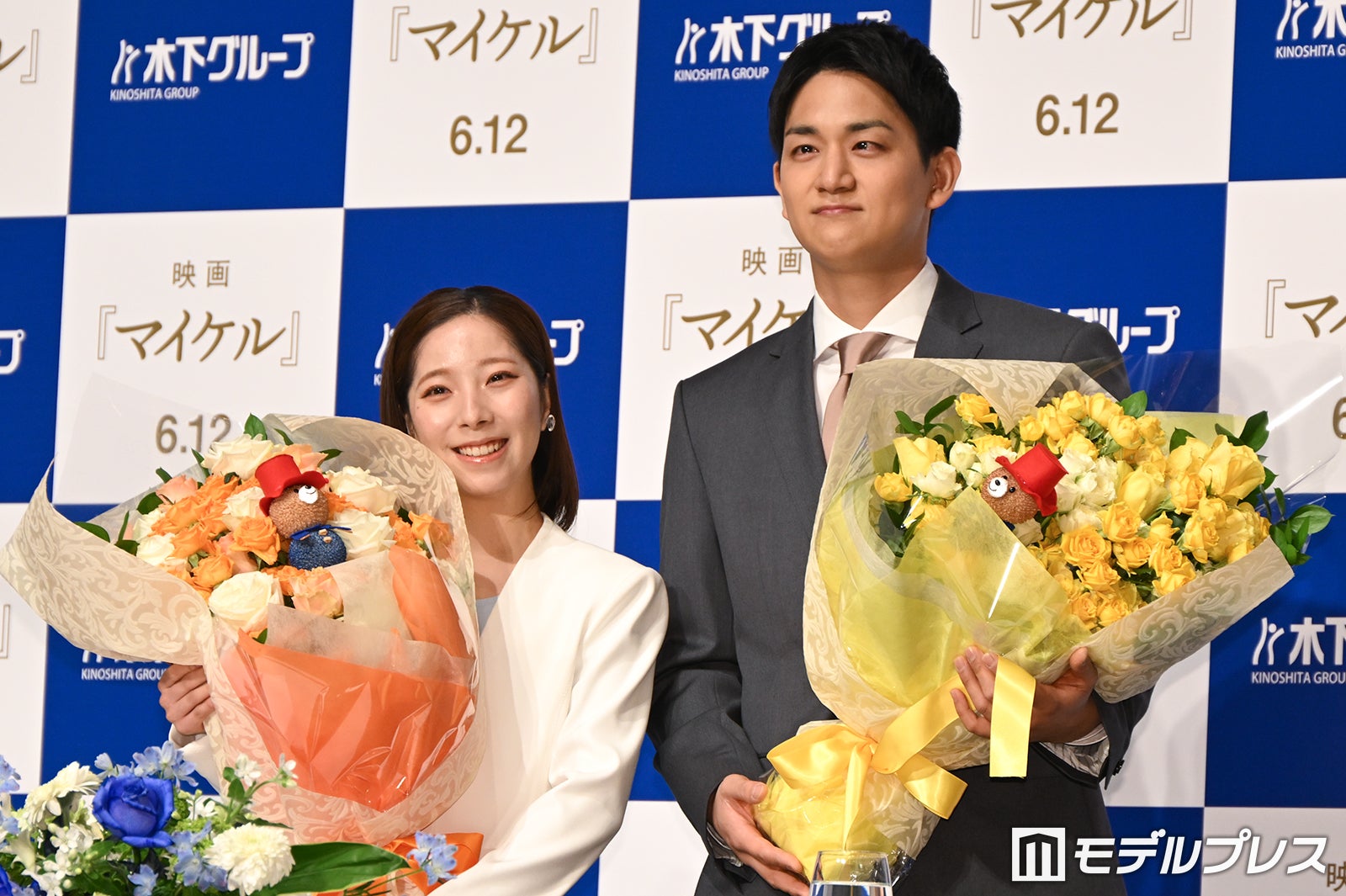 三浦璃来選手、木原龍一選手（C）モデルプレス