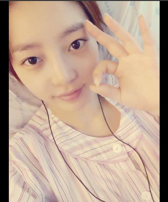 盲腸手術のKARAハラ、すっぴんで病状報告