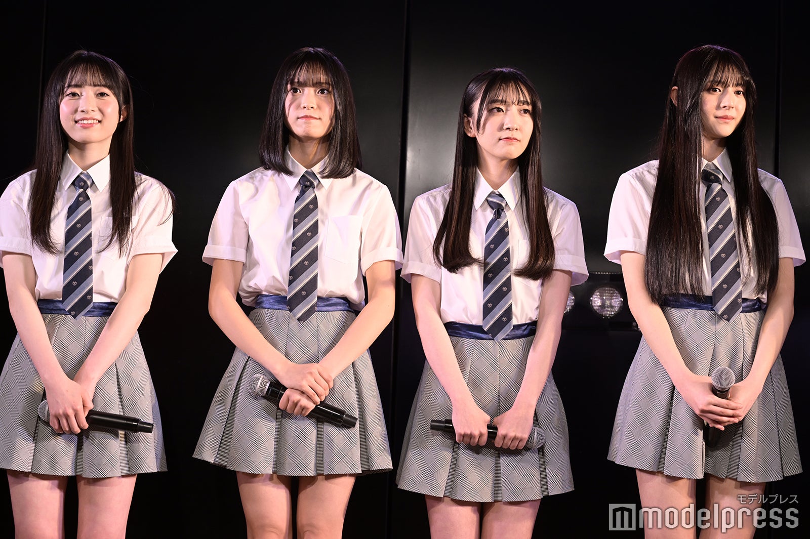 秋山由奈、新井彩永、工藤華純、久保姫菜乃／AKB48（C）モデルプレス