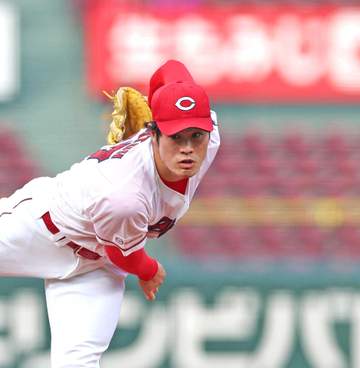 広島・斉藤優 今季初先発で上々5回1失点 150キロ台連発で日本ハム打線に真っ向勝負 「とにかく全力で、全力で」