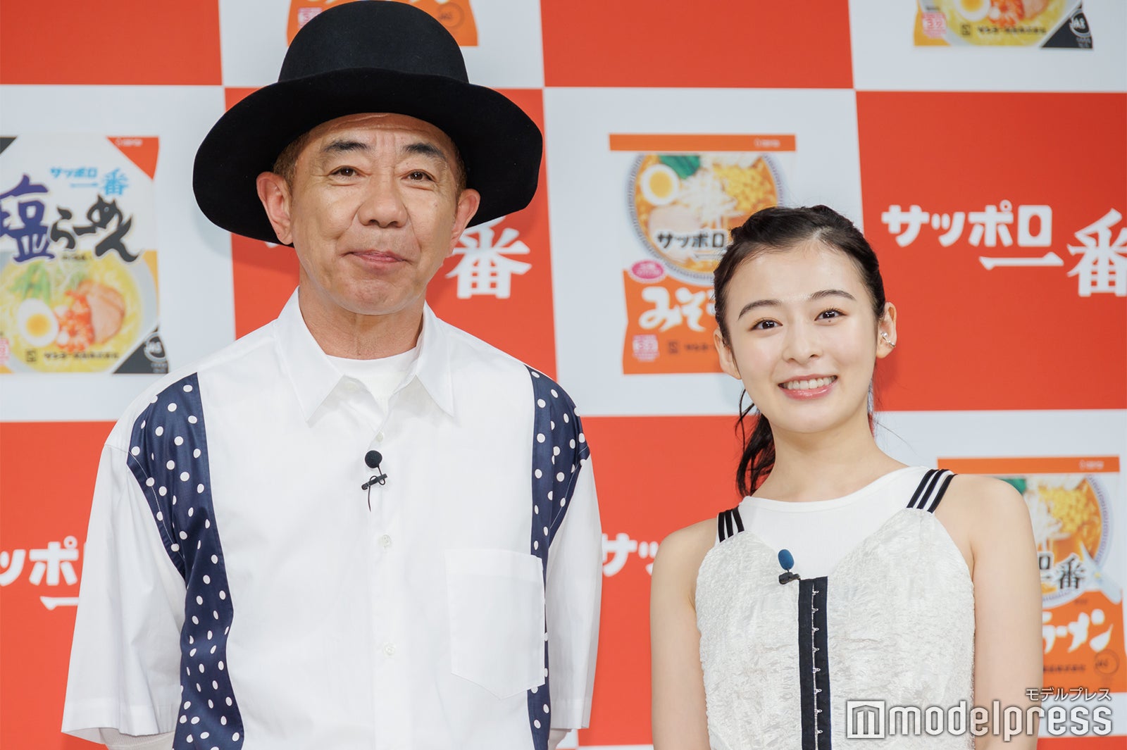 木梨憲武、森七菜（C）モデルプレス