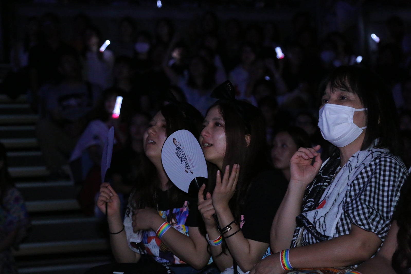 「WE ◆ NAMIE 特別応援上映」の様子（提供写真）