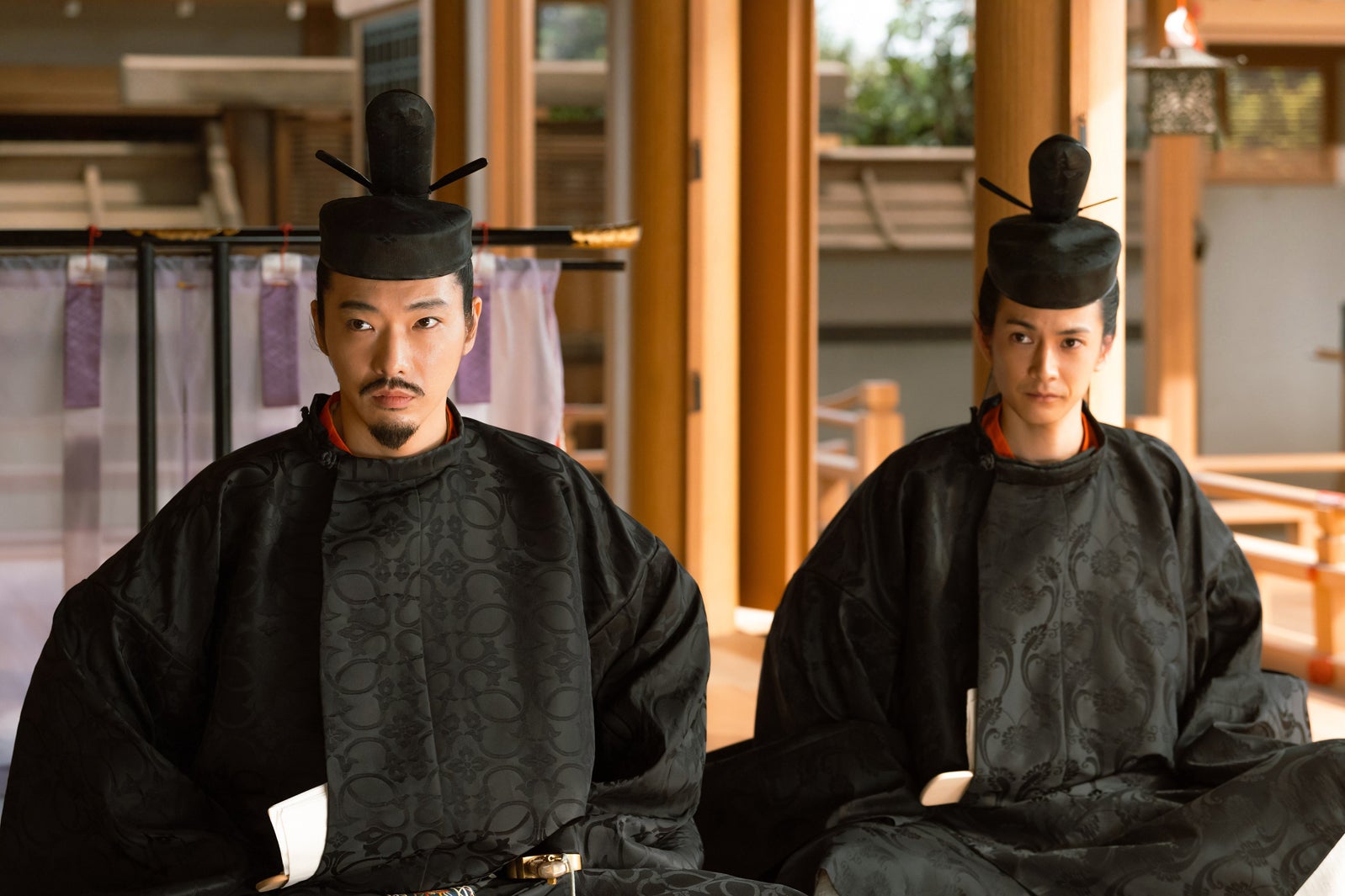 柄本佑、渡邊圭祐「光る君へ」第40話（C）NHK