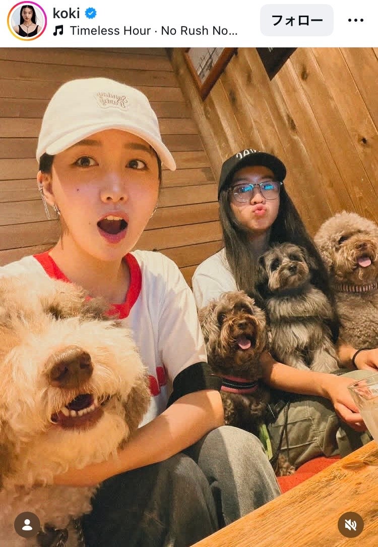 Koki, Instagramより