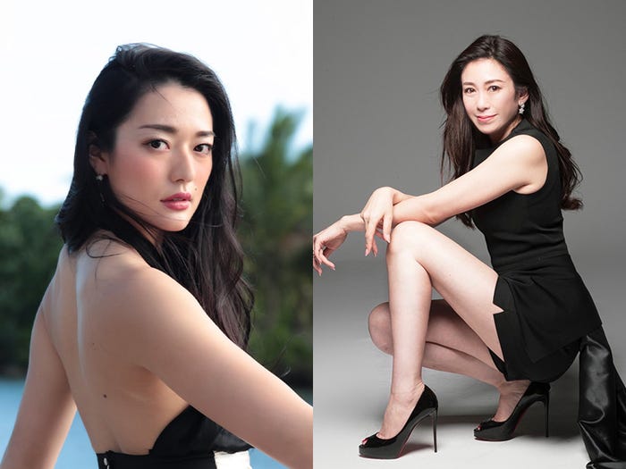 (左から)結子、岩田 さおり(提供画像)