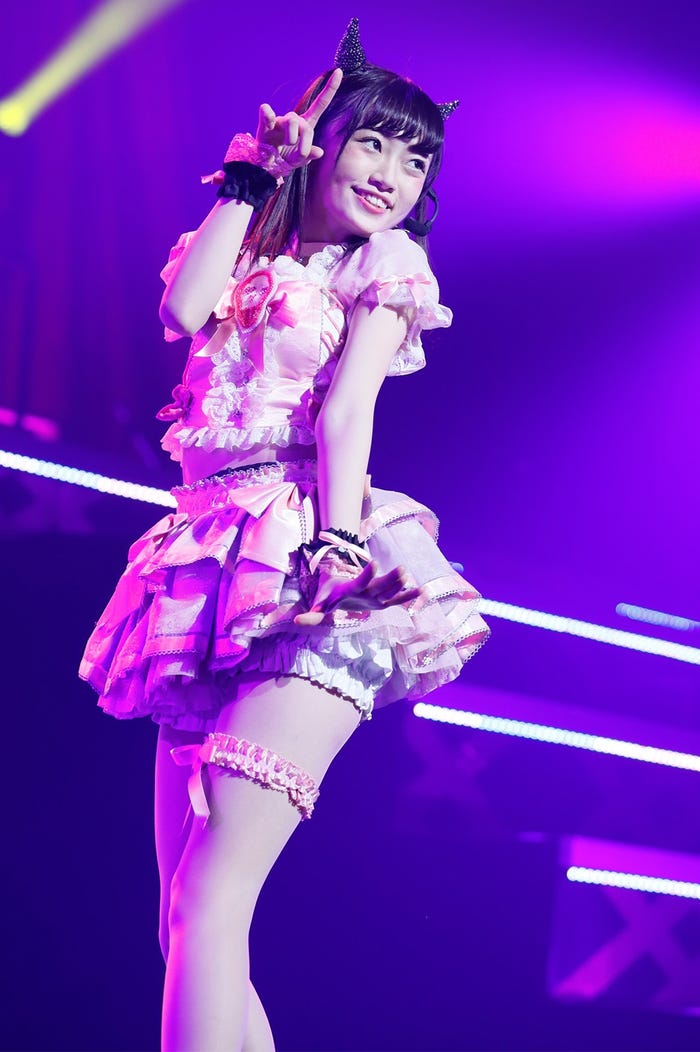 中井りか「NGT48 1周年記念コンサートin TDC ~Maxときめかせちゃっていいですか?」より(C)AKS