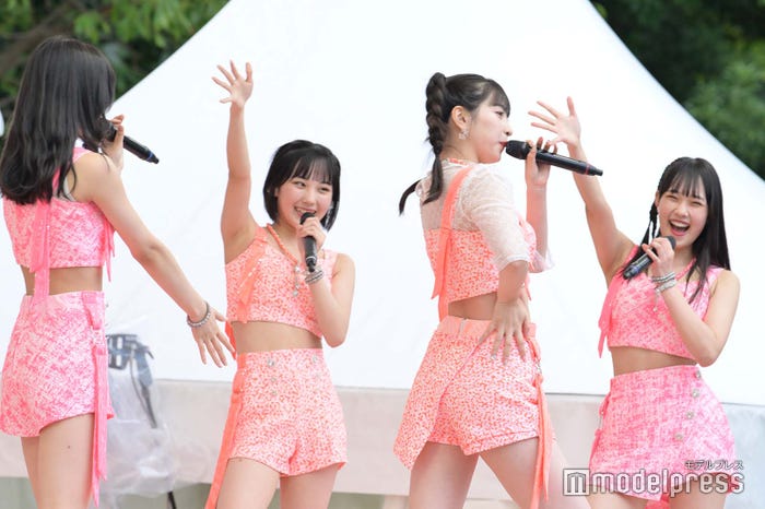 松永里愛、江端妃咲、植村あかり、入江里咲 (C)モデルプレス