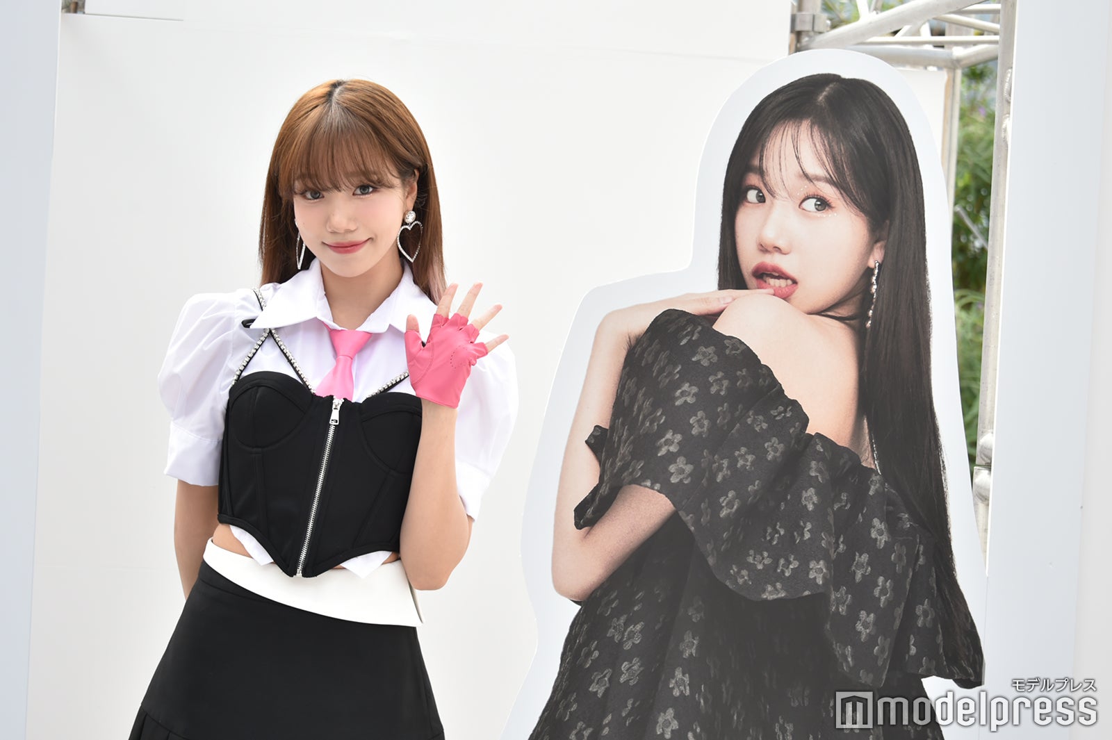 Instagramのフレームと映るチョ・ユリ（C）モデルプレス