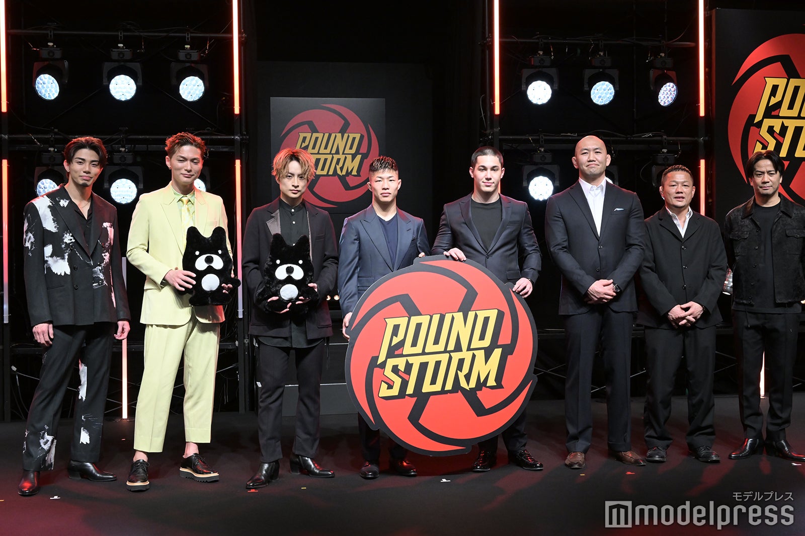 武知海青、SHOKICHI、白濱亜嵐、中村倫也選手、宇佐美正パトリック選手、高谷裕之、岡見勇信、EXILE HIRO （C）モデルプレス