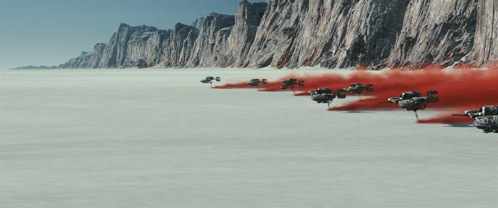 『スター・ウォーズ/最後のジェダイ』より(C)2017 Lucasfilm Ltd. All Rights Reserved.
