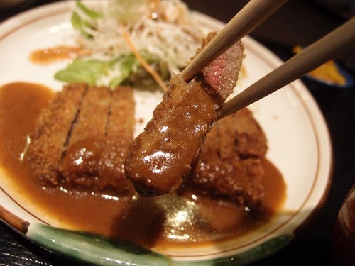 「松永 ビーフカツレツ」1000円（税込）／matsunagabokujo014 by toshifukuoka