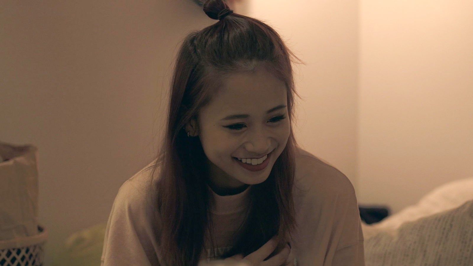 莉咲子「TERRACE HOUSE TOKYO 2019-2020」14th WEEK（C）フジテレビ／イースト・エンタテインメント