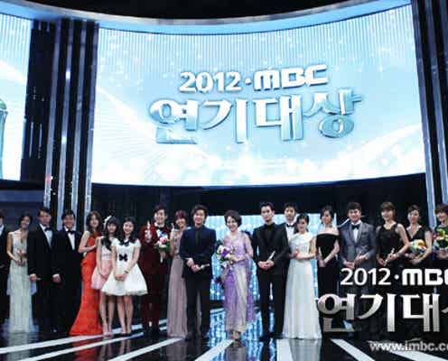今年最も話題になった韓国ドラマ&俳優が決定<2012MBC演技大賞>