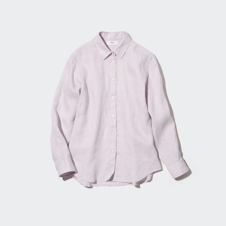 ユニクロ 夏 レディース 高コスパアイテム ユニクロ uniqlo レディース アイテム おすすめ オススメ トレンド 人気 コスパ 使える おしゃれ お洒落 オシャレ 2022 夏 シャツ プレミアムリネンシャツ