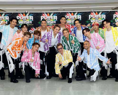 “15人のEXILE”ツアー完走 松本利夫・USA・MAKIDAI参加のクリスマス公演サプライズ発表<ライブレポ>