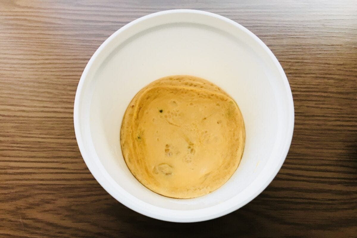 カップヌードル茶碗蒸し