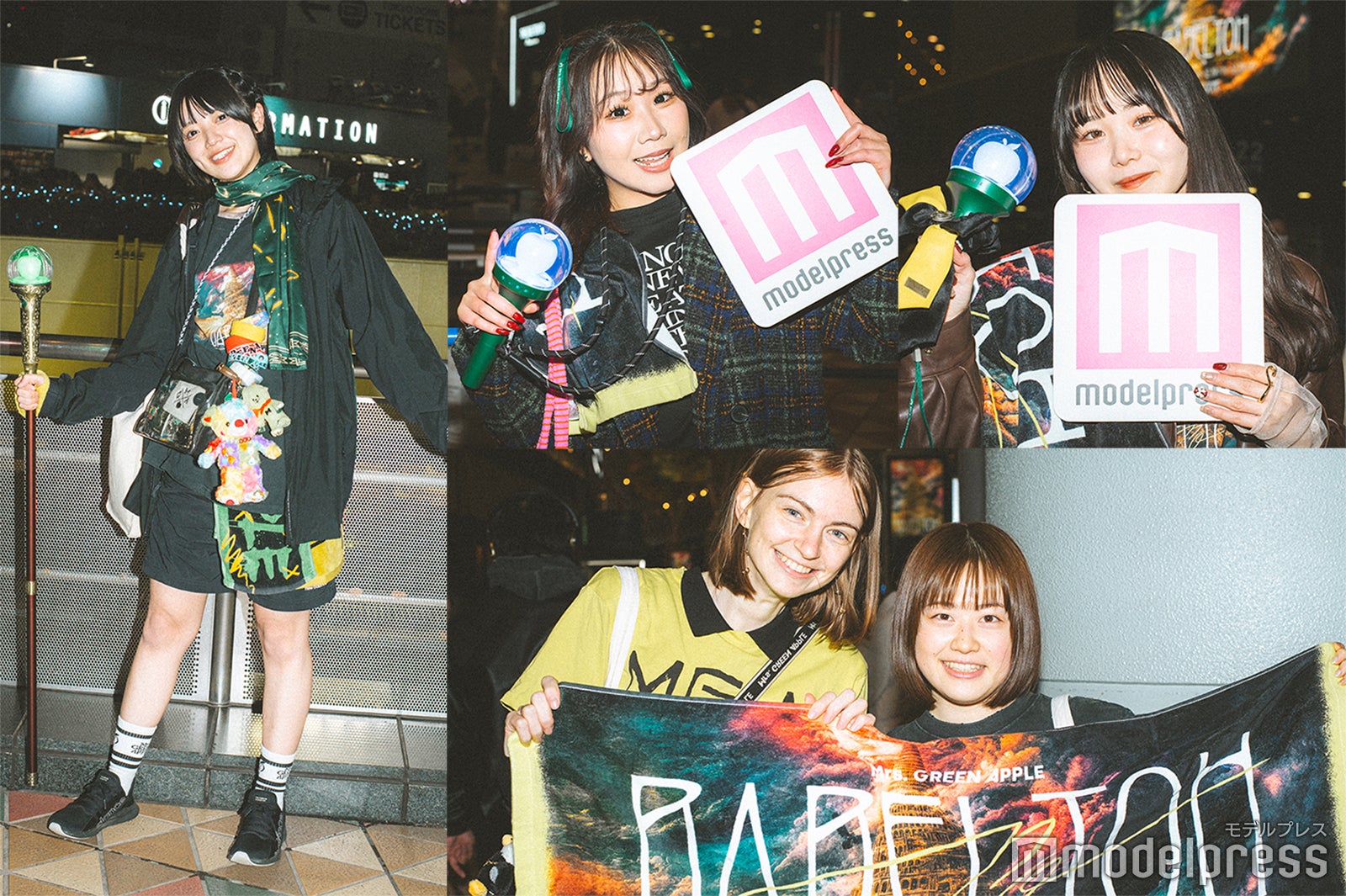 Mrs. GREEN APPLE東京ドーム公演でファッションスナップ「ミセスに背中を押してもらったエピソードは？」熱い想いも聞いた【「BABEL no TOH」会場レポート】