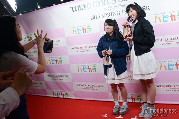 本格的な撮影ブースで記念撮影