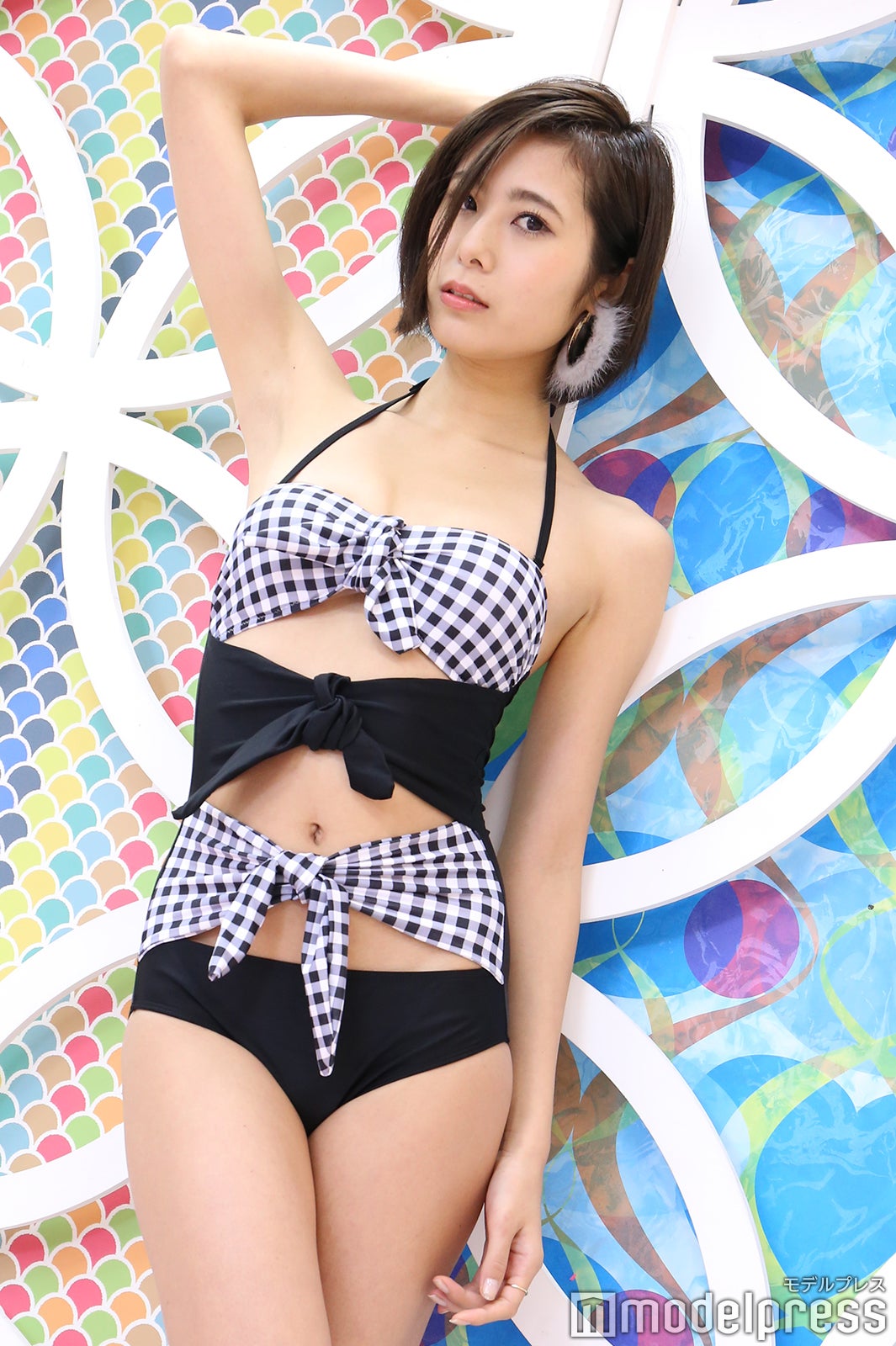 沖舘唯／4480円／水着提供 ：andante shop（C）モデルプレス