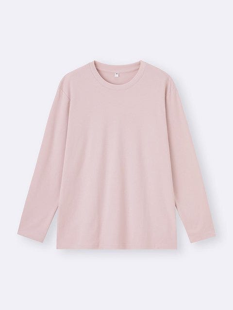 GU ソフトコットンクルーネックT GUのソフトコットンクルーネックT