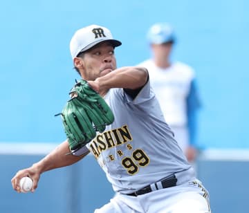 阪神 来日初登板のモレッタは1回無失点 最速150キロの直球主体で武器のスライダーは1球だけ